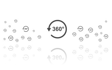 360° - VR - Virtual Reality - Reflektierend Weiss