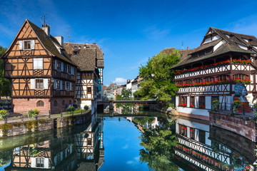 Maison des Tanneurs (tanners house), Strasbourg, France - obrazy, fototapety, plakaty