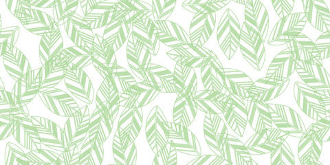 leaves seamless background