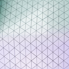 Abstract 3d illustration acrchitectural texture of triangles