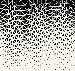 geometric halftone triangle minimal graphic vector pattern