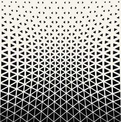 geometric triangle halftone minimal pattern vector background