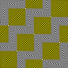 Obraz premium Seamless Square and Stripe Pattern