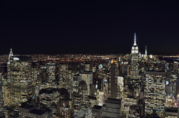 Obraz premium The lights of the NYC.