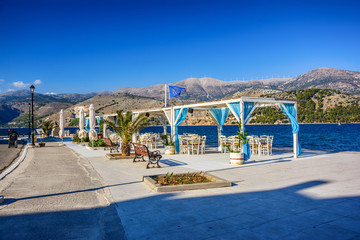 Seascape of Kefalonia island, Greece