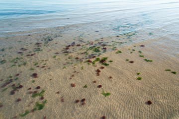 The old red lighthouse in Lignano Sabbiadoro
