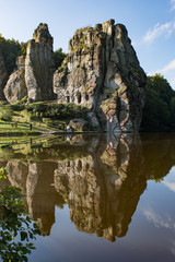 Externsteine im Teutoburger Wald, Deutschland