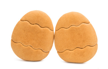 Easter biscuits isolated