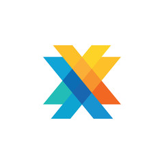 Creative Letter X Logo Concept Vector Eps10