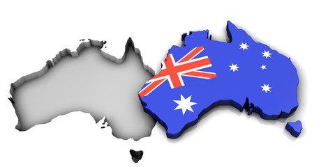 Australia 3D