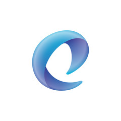 Creative Letter E Logo Concept Vector Eps10