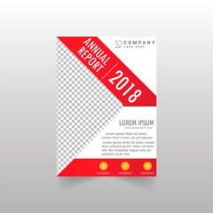 Naklejka na ściany i meble Brochure / Annual Report / Cover design vector