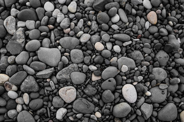 Fototapeta na wymiar Pebbles stone texture backgrounds