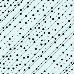 Pattern stars. Vector background.
