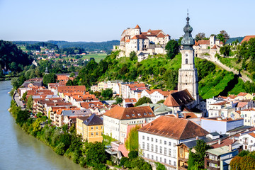 Fototapeta na wymiar burghausen