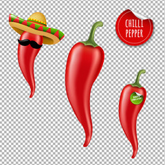 Hot Chilli Pepper Big Set