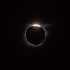 Diamond ring and protuberance (third contact). Solar Eclipse March 9, 2016. An observation from Tidore island - Maluku Utara, Indonesia (This is an original photo! Not NASA public pictures) - 141347019