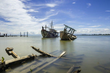 A Shipwreck Yard