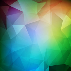 Abstract polygonal vector background. Futuristic design. Vector illustration