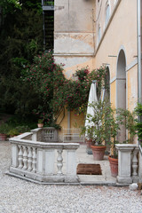 Fototapeta na wymiar Historical buildings. Friuli to discover