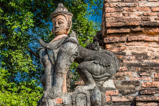 ruins of the ancient kingdom of Ava Amarapura  Mandalay state Myanmar (Burma)