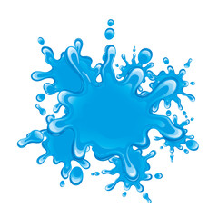 Naklejka premium Splash of water.
