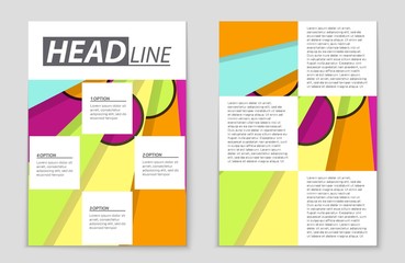 Abstract vector layout background set. For art template design, list, front page, mockup brochure theme style, banner, idea, cover, booklet, print, flyer, book, blank, card, ad, sign, sheet,, a4