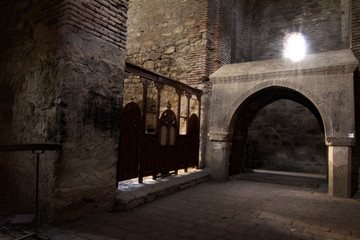 Interior of the Church of the Virgin - Fortress Ananuri - Tbilisi - Georgia