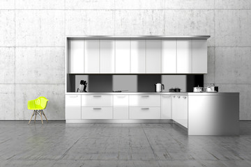 Küche, Wohnen, Interior, Einrichtung, Möbel