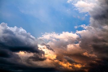 Dramatic Clouds Background