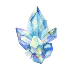 Crystal watercolor
