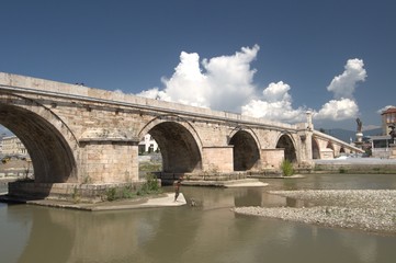 Skopje - the capital city of the Republic of Macedonia