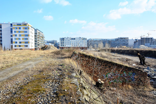 Urbanes Brachland - Nordbahnhofgel&auml;nde in Wien