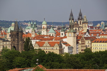 Obraz premium Blick auf die Altstadt von Prag