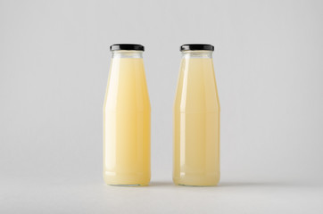 Juice Bottle Mock-Up - Two Bottles