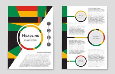 Abstract vector layout background set. For art template design, list, page, mockup brochure theme style, banner, idea, cover, booklet, print, flyer, book, blank, card, ad, sign, sheet,, a4.