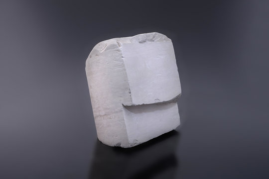 Chalk, sedimentary rock of white color