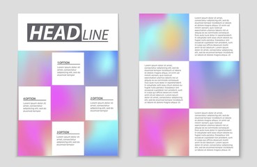 Abstract vector layout background set. For art template design, list, page, mockup brochure theme style, banner, idea, cover, booklet, print, flyer, book, blank, card, ad, sign, sheet,, a4.