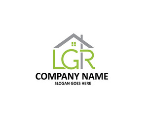 LGR Letter House Logo