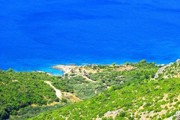 Fototapeta na wymiar Adriatic sea coast