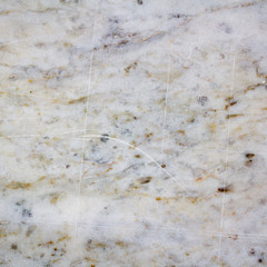 Part of the marble plates with scratches. Square abstract background