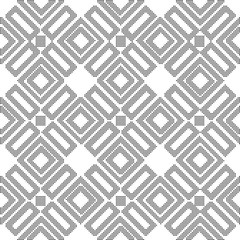 Halftone round black seamless background check square cross geometry