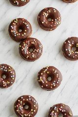 chocolate donuts