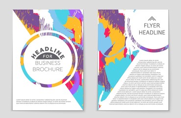 Abstract vector layout background set. For art template design, list, page, mockup brochure theme style, banner, idea, cover, booklet, print, flyer, book, blank, card, ad, sign, sheet,, a4.