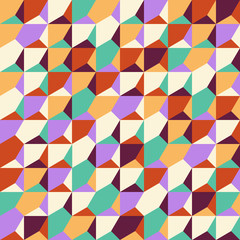 Abstract decorative colorful texture. Seamless pattern. Vector