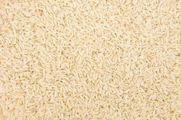 Thai Jasmine brown rice grain for background.
