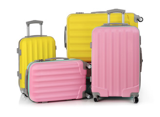 Travel suitcases
