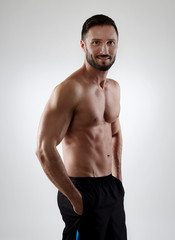 Fototapeta premium Muscular man