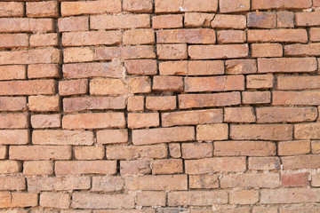Fototapeta premium Old brick wall texture or background.