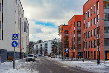 Apartment house in Finland